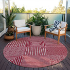 Tapis moderne en mosaïque Chantille lavable en machine pour intérieur/extérieur