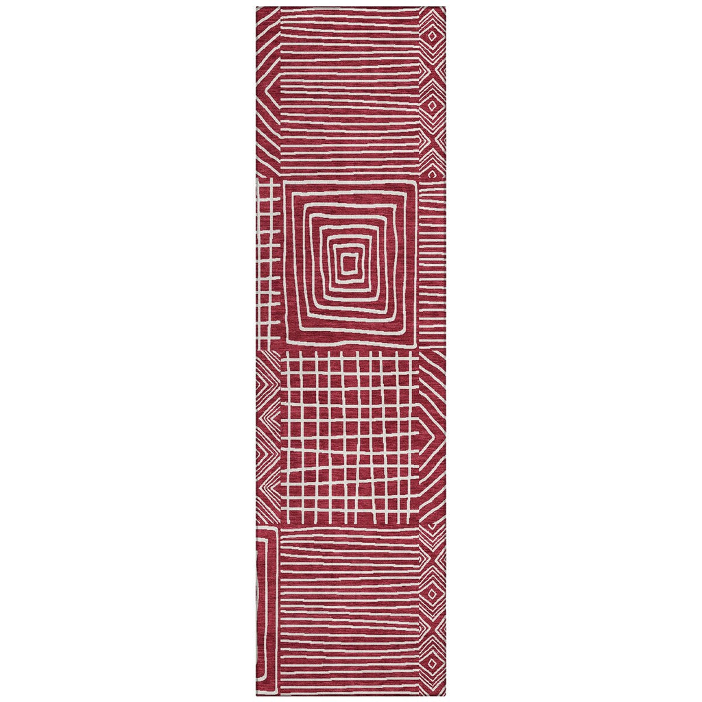 Tapis moderne en mosaïque Chantille lavable en machine pour intérieur/extérieur
