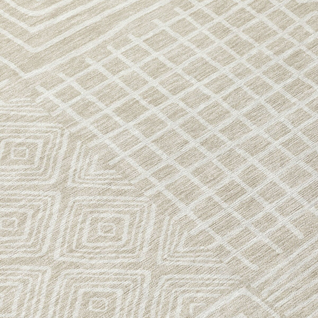 Tapis moderne en mosaïque Chantille lavable en machine pour intérieur/extérieur