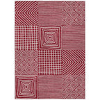 Tapis moderne en mosaïque Chantille lavable en machine pour intérieur/extérieur