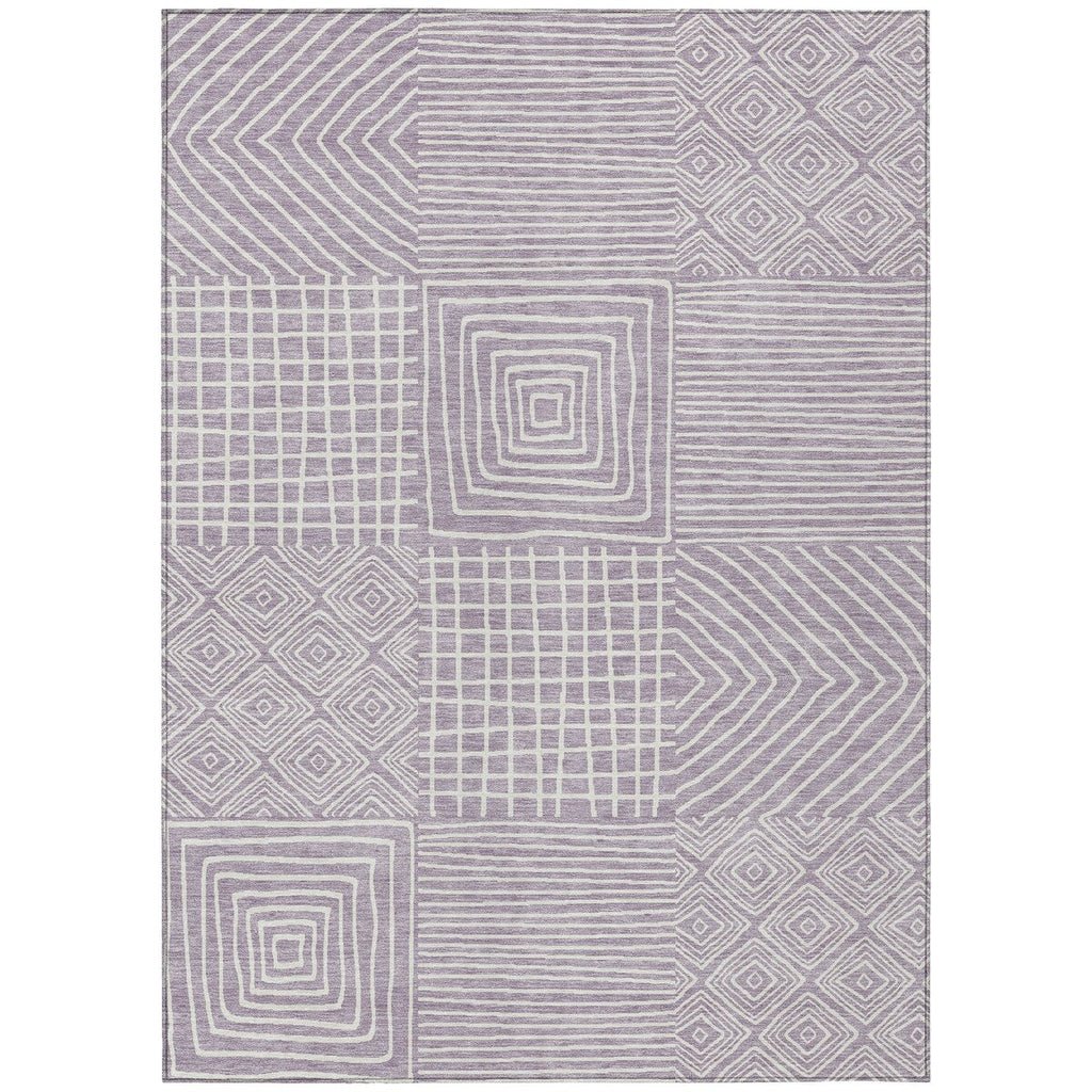 Tapis moderne en mosaïque Chantille lavable en machine pour intérieur/extérieur