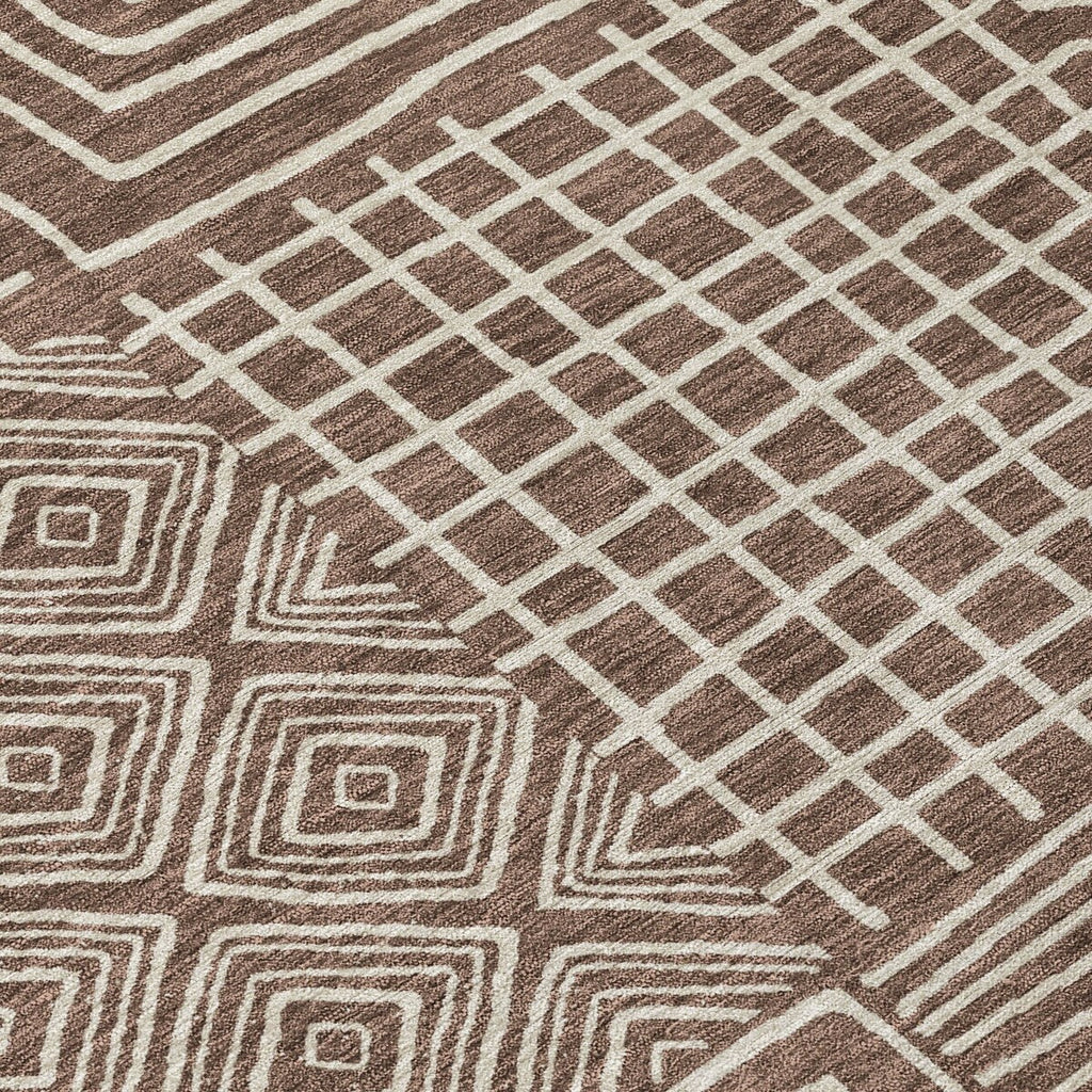 Tapis moderne en mosaïque Chantille lavable en machine pour intérieur/extérieur