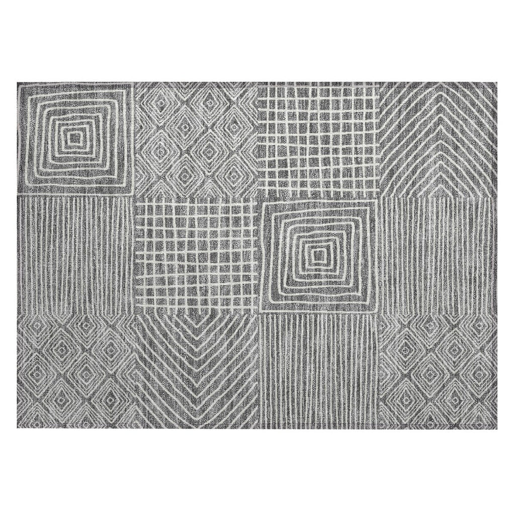 Tapis moderne en mosaïque Chantille lavable en machine pour intérieur/extérieur