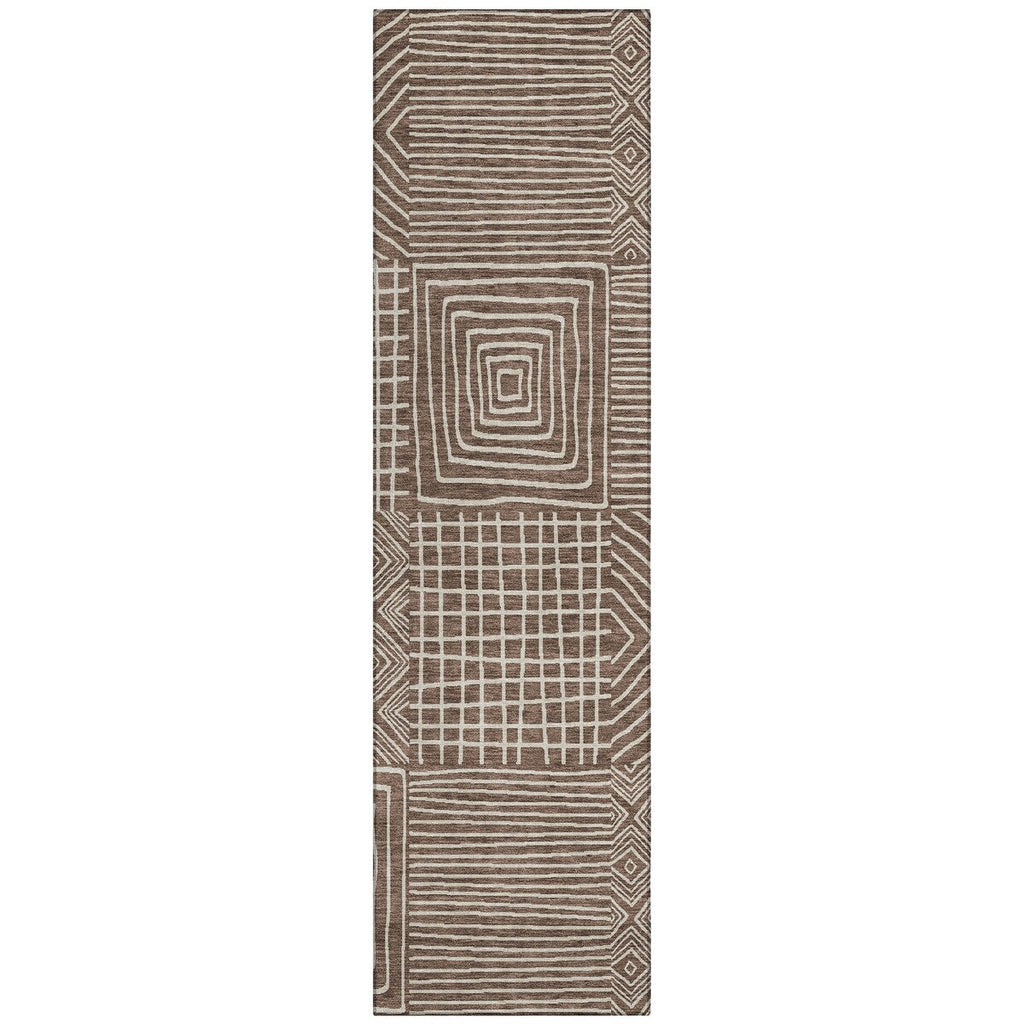 Tapis moderne en mosaïque Chantille lavable en machine pour intérieur/extérieur