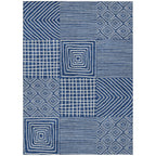 Tapis moderne en mosaïque Chantille lavable en machine pour intérieur/extérieur