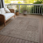 Tapis moderne en mosaïque Chantille lavable en machine pour intérieur/extérieur