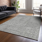 Tapis moderne en mosaïque Chantille lavable en machine pour intérieur/extérieur