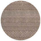 Tapis Chantille à rayures modernes, lavable en machine, pour intérieur et extérieur