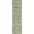 Tapis Chantille à rayures modernes, lavable en machine, pour intérieur et extérieur