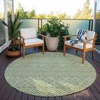Tapis Chantille à rayures modernes, lavable en machine, pour intérieur et extérieur