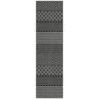 Tapis Chantille à rayures modernes, lavable en machine, pour intérieur et extérieur