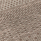 Tapis Chantille à rayures modernes, lavable en machine, pour intérieur et extérieur