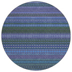 Tapis Chantille à rayures marocaines lavable en machine pour intérieur/extérieur