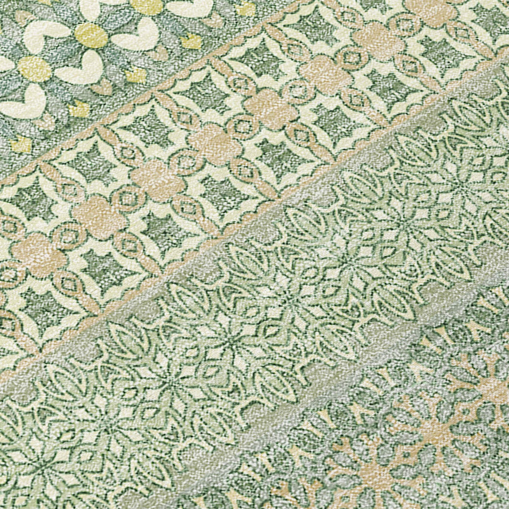 Tapis Chantille à rayures marocaines lavable en machine pour intérieur/extérieur