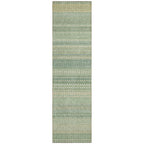 Tapis Chantille à rayures marocaines lavable en machine pour intérieur/extérieur