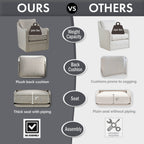 Fauteuil pivotant incurvé rembourré Madison Park Betty