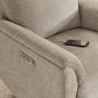 Fauteuil inclinable pivotant électrique Maire pour chambre d'enfant avec veilleuse