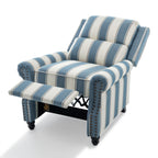 Fauteuils inclinables manuels avec garniture cloutée