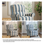 Fauteuils inclinables manuels avec garniture cloutée