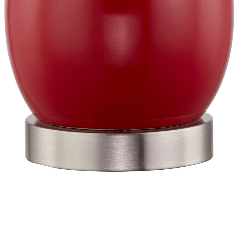 Ensemble de lampes de table en céramique 28,5 avec USB (lot de 2)