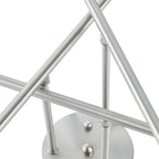 Plafonnier semi-encastré Sputnik moderne en métal léger de 60 cm (23,62 po)