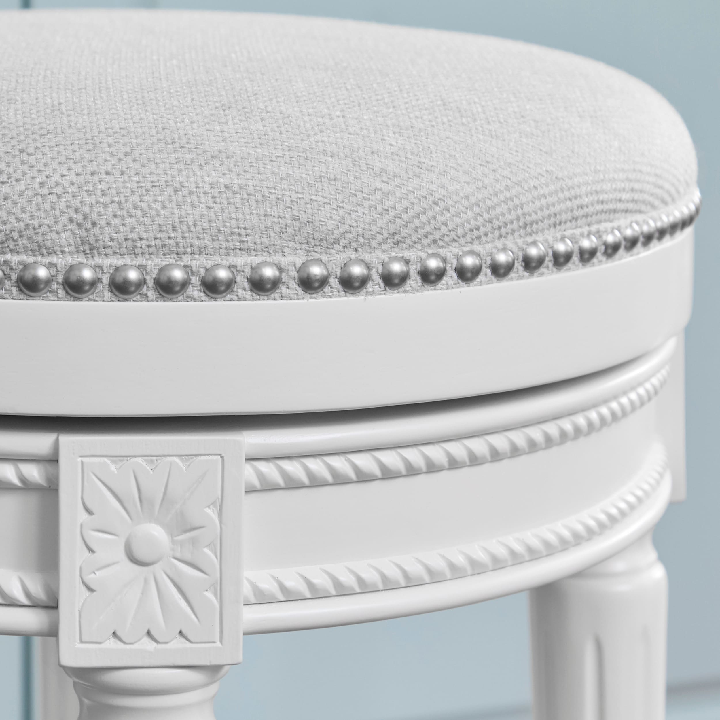 Tabouret de bar pivotant sans dossier Chapman 26 pouces de New Ridge Home Goods - Hauteur comptoir