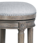 Tabouret de bar pivotant sans dossier Chapman 26 pouces de New Ridge Home Goods - Hauteur comptoir