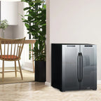 Réfrigérateur à vin et boissons Newair, 18 bouteilles et 59 canettes, deux zones de température, autonome, contrôle numérique de la température