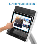 NordicTrack Commercial Series R35 ; vélo d'exercice allongé compatible iFIT avec écran tactile 14 pouces