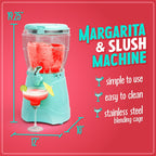 Machine à margarita et granita Nostalgia 1 gallon, Aqua