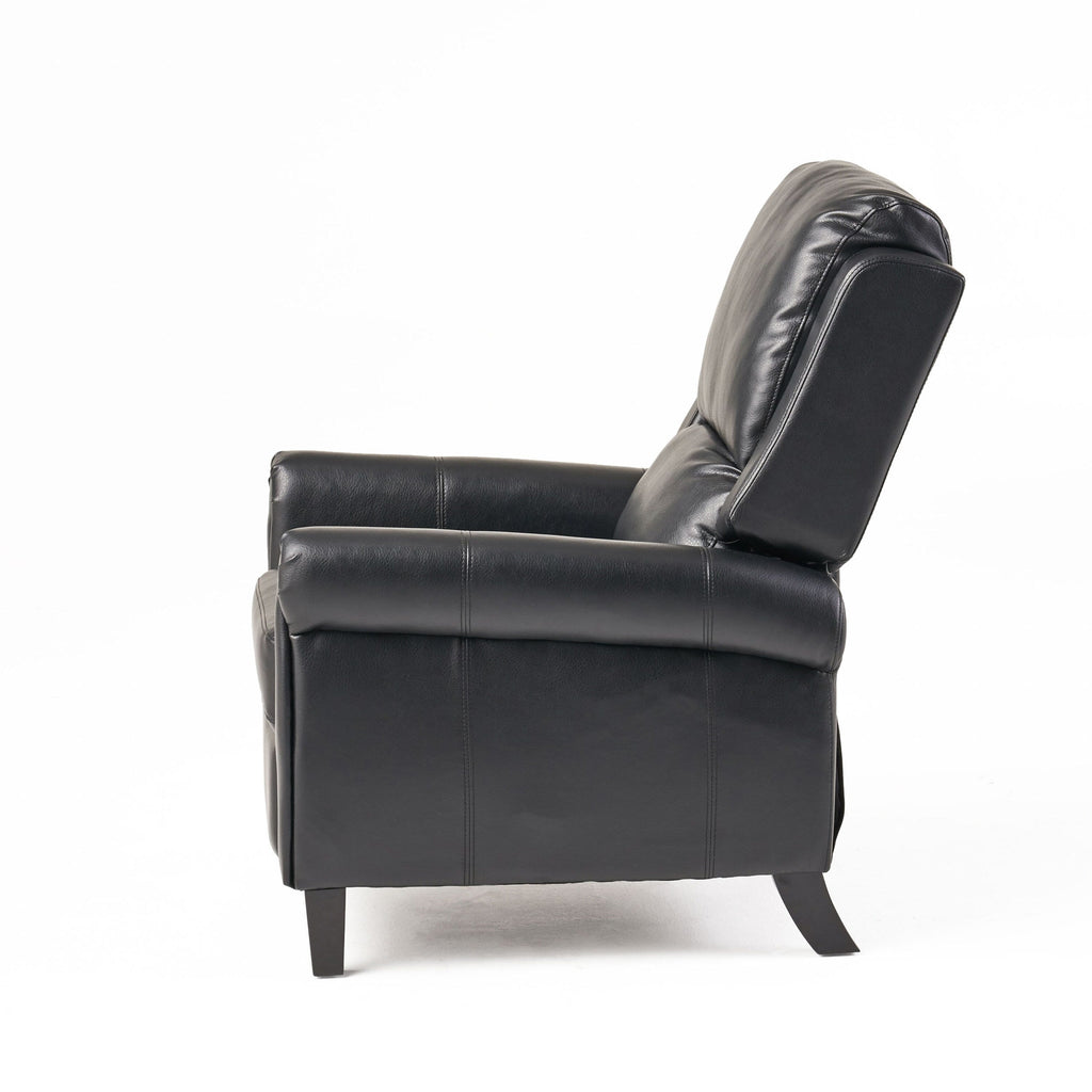Fauteuil inclinable en cuir PU ultra-confortable Roomfitters, fauteuil inclinable luxueux pour salon ou chambre à coucher