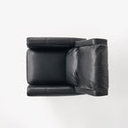 Fauteuil inclinable en cuir PU ultra-confortable Roomfitters, fauteuil inclinable luxueux pour salon ou chambre à coucher