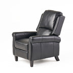Fauteuil inclinable en cuir PU ultra-confortable Roomfitters, fauteuil inclinable luxueux pour salon ou chambre à coucher