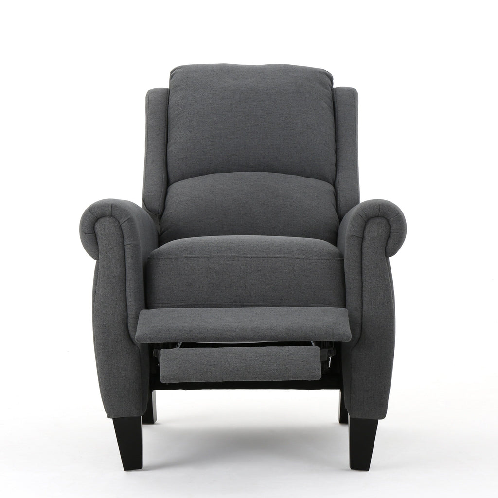 Fauteuil inclinable en cuir PU ultra-confortable Roomfitters, fauteuil inclinable luxueux pour salon ou chambre à coucher