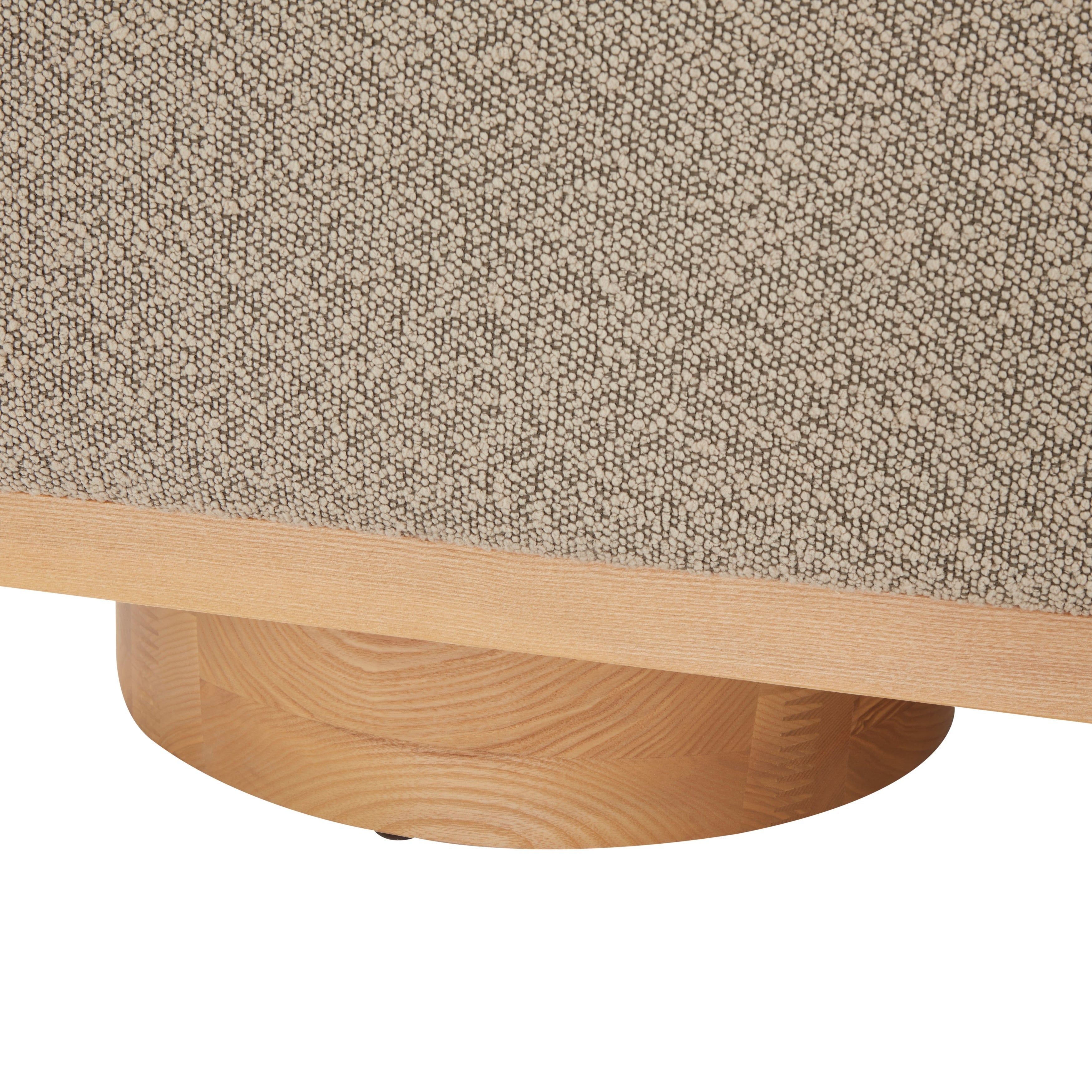 Banc de rangement SAFAVIEH Couture Sunneva Boucle - 61 po L x 20 po P x 19 po H - 61 L x 20 P x 19 H