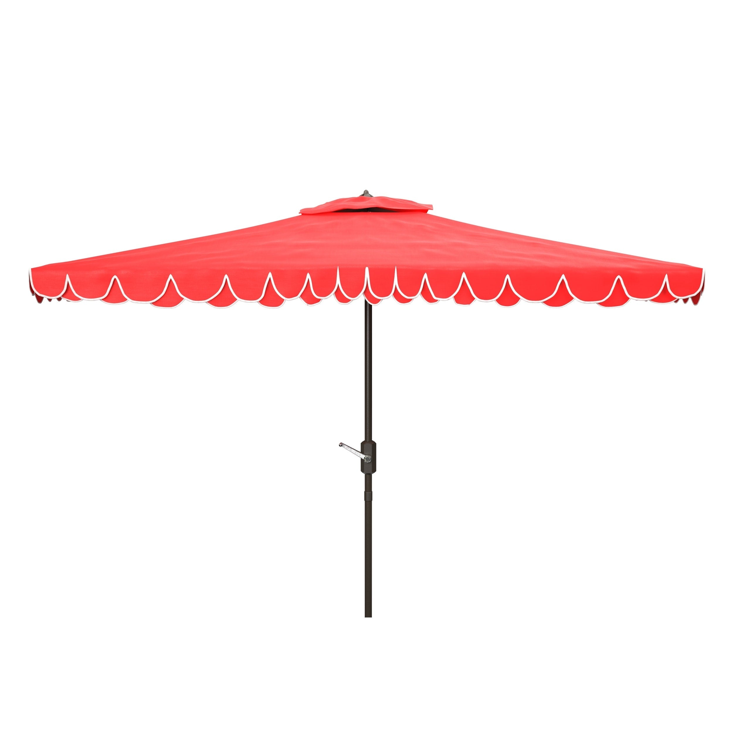 Parasol d'extérieur rectangulaire SAFAVIEH Zariah 6'x10' avec cantonnière
