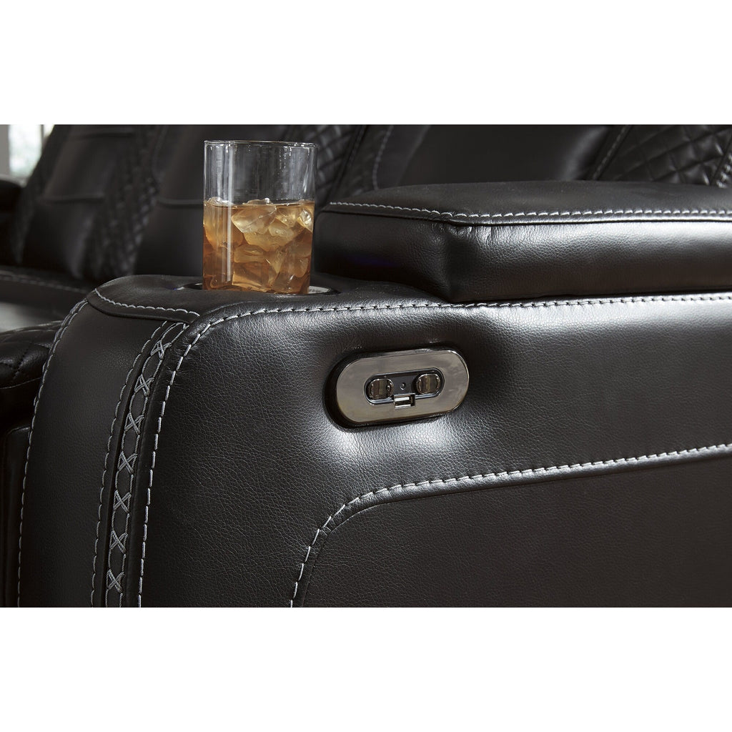 Fauteuil inclinable électrique noir Signature Design by Ashley Party Time