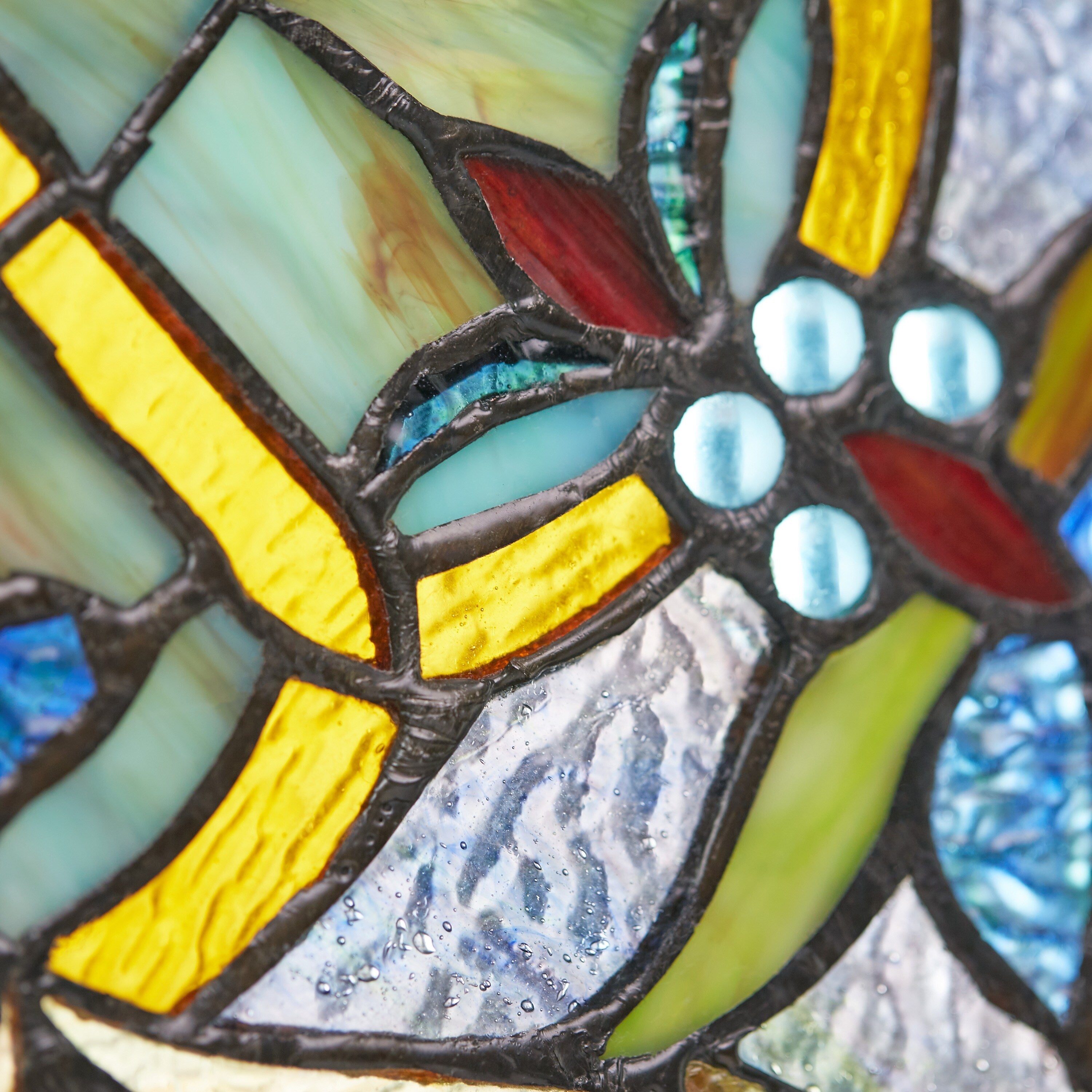 Panneau de vitrail victorien 22 H par River of Goods