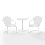 Ensemble bistro d'extérieur Crosley Tulip 3 pièces - 98 L x 29 P x 32,88 H