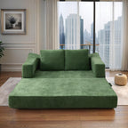 Canapé-lit convertible rembourré 70,87 $, fauteuil convertible, canapé de sol confortable pour salon, chambre, tissu chenille