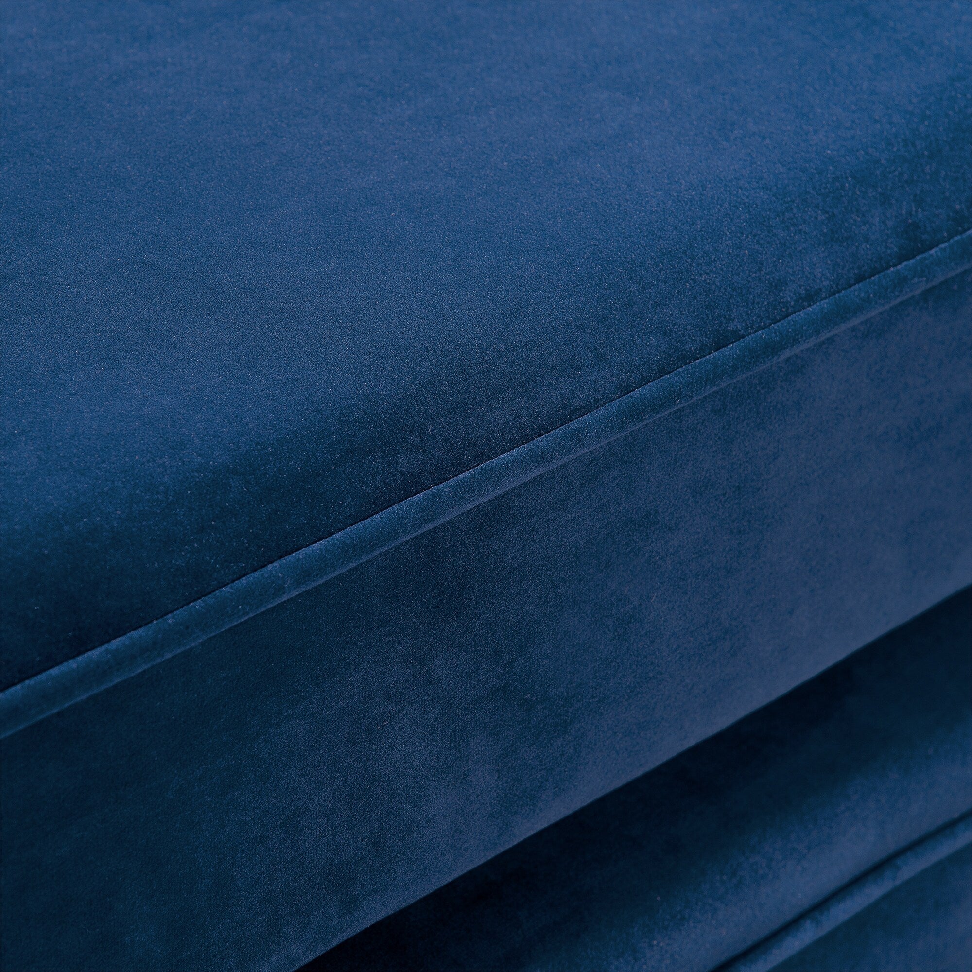 Chaise longue vintage avec accoudoirs en volutes par Christopher Knight Home