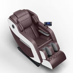 Fauteuil inclinable de massage à gravité zéro avec massage complet du corps, chauffage et audio Bluetooth intégré