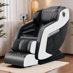 Fauteuil inclinable de massage à gravité zéro avec massage complet du corps, chauffage et audio Bluetooth intégré